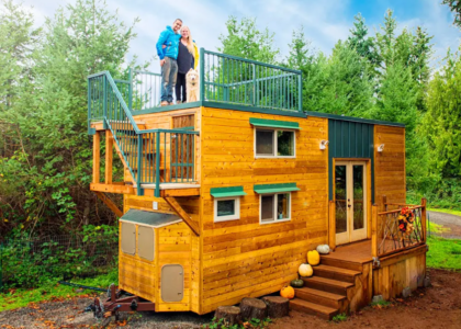 tiny house deck