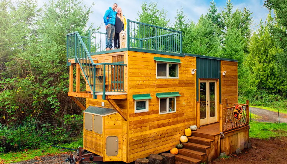 tiny house deck