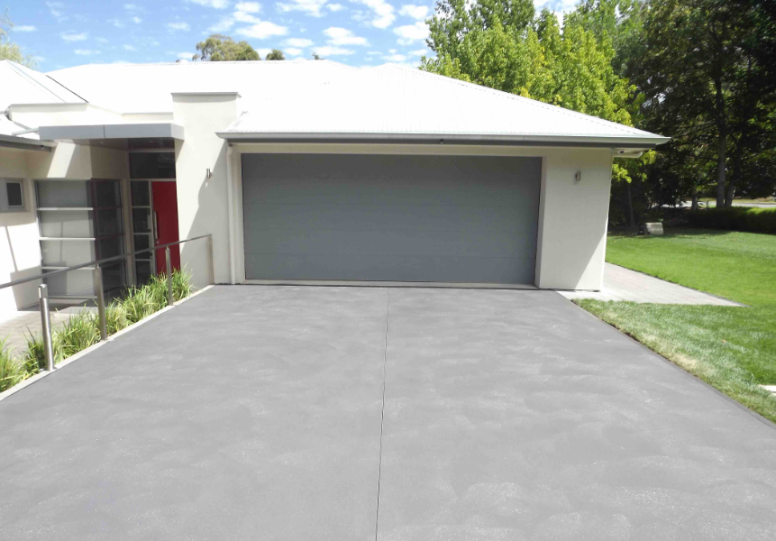 concrete driveway in Auckland